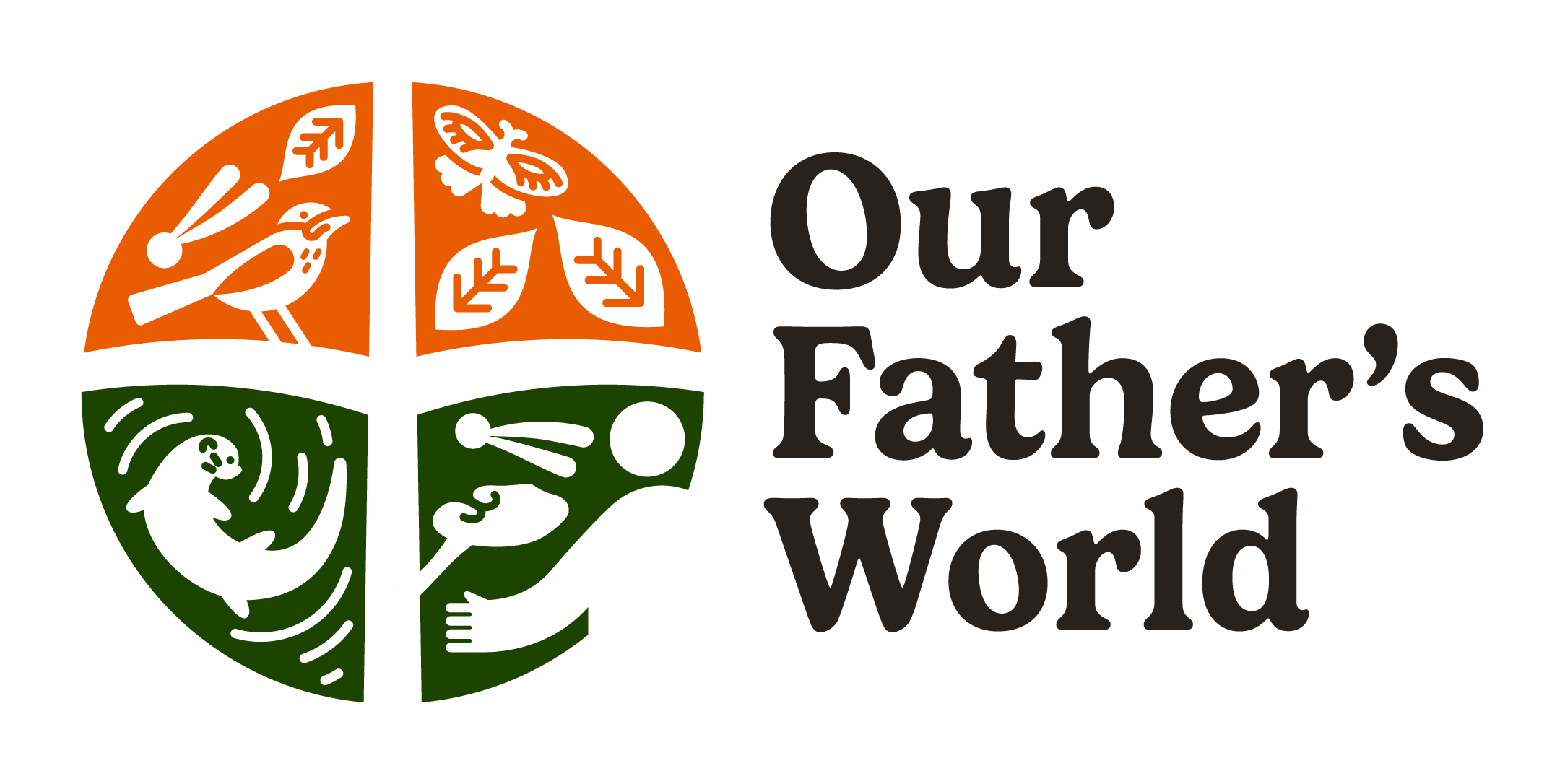 Our Father's World_Inline Logo_Colour